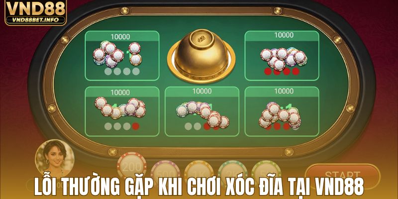 Các lỗi người mới nên tránh khi chơi xóc đĩa