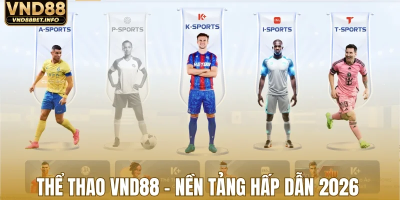 Thể thao VND88 - Nền tảng giải trí hấp dẫn 2026