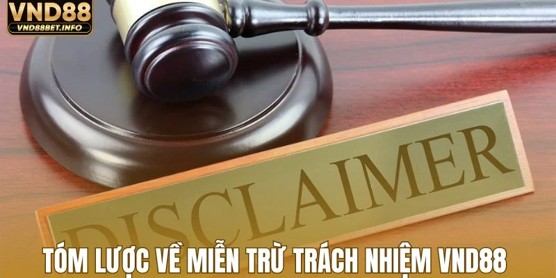 Tóm lược về miễn trừ trách nhiệm VND88